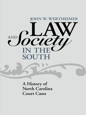 cover image of Law and Society in the South
